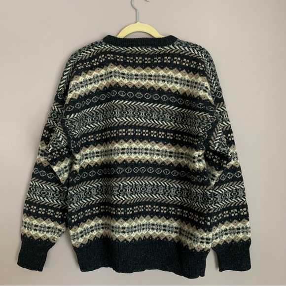 Vintage grandpa sweater oversized size M - Picture 3 of 6